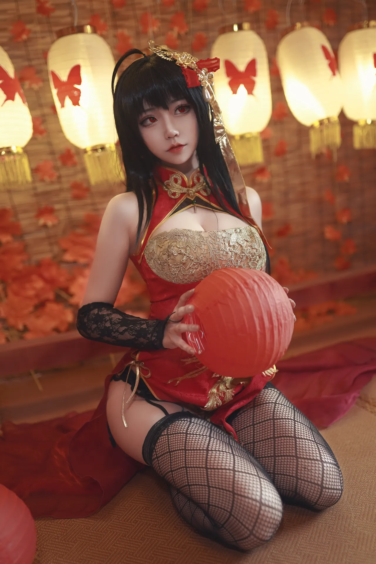 Seya狮砸 - 碧蓝航线 大凤 旗袍-erohere13.webp